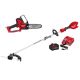 Milwaukee M18 FUEL 18V 16 in. Brushless Cordless Battery Powered QUIK-LOK String Trimmer 8.0 Ah FORGE Kit w/ Hatchet Pruning Saw