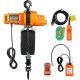 SKYSHALO Electric Chain Hoist, 2200 lb. Load, 20 ft Lifting Height, 6.9 ft. /min Speed, 120-Volt, Single Phase Overhead Crane