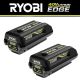RYOBI 40V Lithium-Ion 4.0 Ah High Performance EDGE Battery (2-Pack)