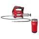 Milwaukee M18 18V Lithium-Ion Cordless Grease Gun 2-Speed with PACKOUT Tumbler