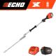 ECHO 56-Volt 21in. X Series Double-Sided Reciprocating Pole Hedge Trimmer w/ 42 in. Shaft and 5.0Ah Battery and Rapid Charger