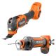 RIDGID 18V Cordless 2-Tool Combo Kit with Brushless Multi Tool and Drywall Cut-Out Tool (Tools Only)