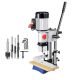 SKYSHALO Woodworking Mortise Machine 3 /4 HP 3 400RPM 1-Speed Drill Press with 1/2 in. Chuck for Making Round Holes Square Holes