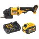 DEWALT FLEXVOLT 60V MAX Lithium-Ion Cordless Brushless 4.5 in. to 6 in. Small Angle Grinder with 6Ah Battery and Charger