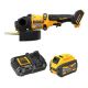 DEWALT FLEXVOLT 60V Lithium-Ion Cordless 7 in. Angle Grinder with FLEXVOLT 6. 0Ah Battery Pack with 6 Amp Output Charger
