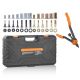 SKYSHALO 16 in. Rivet Nut Tool, 186-Piece Rivet Nuts, Labor-Saving Rivnut Tool Kit with 13-Piece Metric & SAE Mandrels