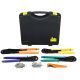 Viega PureFlow PEX Press Complete Plumbing Tool Set for sizes 3/8 in. to 1 in.