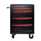 Damodpoy 13 in. Rolling Metal Tool Chest with 4-Drawers, 20 in. 4-Drawer Tool Chest Cabinet with Ball Bearing Drawer Slides