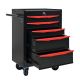Damodpoy 13 in. Rolling Metal Tool Chest with 4-Drawers, 20 in. 4-Drawer Tool Chest Cabinet with Ball Bearing Drawer Slides
