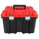 Stalwart 18. 7 in. L x 15.16 W Portable Plastic Toolbox Organizer Red