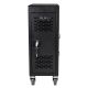 Damodpoy 12 in. 16-Compartment Removable Locking Charging Cabinet for Laptop, Chromebook-Black