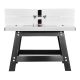 SKYSHALO Benchtop Router Table 24 in. x 15. 7 in. Bench Top Routing Table with Adjustable Fence MDF 2-1/2in. Dust Collection Port