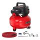 Ahfiwaso Ecomax Series 150 PSI Portable Electric Pancake Air Compressor with Accessories Kit
