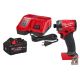 Milwaukee M18 18-Volt Lith-Ion Redlithium FORGE Starter Kit w/ 8. 0Ah Battery & Rapid Charger w/ 1/4 in. Impact Driver