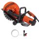 SKYSHALO Electric Concrete Saw, 28 in. x 9 in. Motor Circular Saw Cutter with Max. 5 in Adjustable Cutting Depth for Stone, Brick