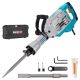 WRIGHTMASTER 14 Amp 1-3/16 in. Corded Variable Speed SDS-Plus Concrete/Masonry Rotary Hammer Drill with Carrying Case