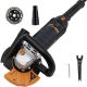 WRIGHTMASTER 14 Amp Corded 5 in. Angle Grinder with Concrete Sander for Polishing and Grinder Stone Cement Marble Granite