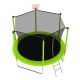 Nestfair 10 ft. Outdoor Green Recreational Trampolines