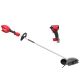 Milwaukee M18 FUEL 18V 8 in. Brushless Cordless Battery Straight Shaft Lawn Edger with M18 FUEL 1/4 in. Hex Impact Driver