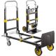 LITEKON 17 in. Multi Functional Folding Hand Truck Tool Cart Adjustable Height Length
