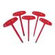 Wiha 1000-Volt Insulated T-Handle Hex Screwdriver Set-Metric (5-Piece)