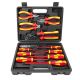 Lukyamzn Insulated 1000V Screwdriver Pliers Set Magnetic Tips Ergonomic Handle 8-Piece Electrician Hand Tools