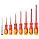 Lukyamzn Insulated 8-Piece Screwdriver Set 3 Phillips 4 Slotted Magnetic Tips CR-V Cushion Grip Test Pencil 1000-Volt Safe