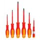Lukyamzn Insulated Screwdriver Set 6-Piece Professional Magnetic Precision Tools with Ergonomic Handles and Voltage Tester