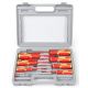 Lukyamzn 1000-Volt Insulated Screwdriver Set Magnetic Tips 3 Phillips 4 Slotted Electric Pen Case 8-Piece Hand Tool
