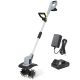 DAPPER SUPPLY 20-Volt 9 in. 2.0 Ah Battery Powered Cultivator Tiller with Charger
