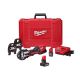 Milwaukee M12 Lithium-Ion Force Logic Cordless Copper Press Tool Kit with Two 1.5 Ah Battery, Hard Case, and M12 XC5. 0AH Battery