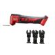 Milwaukee M18 18V Lithium-Ion Cordless Oscillating Multi-Tool (Tool-Only) & Oscillating Blade Set w/ Japanese Hardwood Blade (5PC)