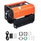 SKYSHALO PCP Air Compressor, Gas Power Double Cylinder Auto-Stop, 4500PSI/30Mpa with Water & Fan Cooling for Scuba Tanks