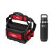 Milwaukee PACKOUT 15 in. Structured Tote with PACKOUT Black 24 oz. Insulated Bottle with Chug Lid