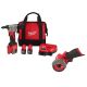Milwaukee M12 12-Volt Lithium-Ion Cordless Rivet Tool Kit with (2) 1. 5Ah Battery & Charger & M12 Cut Off Saw