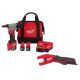 Milwaukee M12 12-Volt Lithium-Ion Cordless Rivet Tool Kit with (2) 1. 5Ah Batteries and Charger with Copper Tubing Cutter