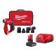 Milwaukee M12 FUEL 12V Lithium-Ion Brushless Cordless 4-in-1 Installation 3/8 in. Drill Driver with HIGH OUTPUT XC5. 0 Starter Kit