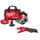 Milwaukee M12 FUEL 12V Lithium-Ion Brushless 5-3/8 in. Cordless Circular Saw Kit with Copper Tubing Cutter