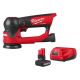 Milwaukee M12 FUEL 12V Lithium-Ion Brushless Cordless 3 in. Random Orbital Detail Sander with HIGH OUTPUT XC5. 0 Starter Kit