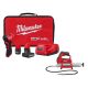 Milwaukee M12 FUEL 12V Lithium-Ion Brushless Cordless 1/4 in. Right Angle Die Grinder Kit with Grease Gun