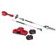 Milwaukee M18 FUEL 18V 10 in. Brushless Cordless Battery Powered QUIK-LOK Pole Saw w/ (2) 8.0 Ah FORGE Batteries, Charger