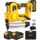 SILVEL 2 in. 21V Lithium-Ion Electric Cordless Brad Nailer (2) 2. 0Ah Battery and Charger 1000-Pieces Nails 18GA Staples Yellow