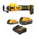 DEWALT XR 20-Volt Lithium-Ion Cordless Rotary Drywall Cut-Out Tool with 20-Volt MAX 5.0 Ah and 2.0 Ah Battery Packs and Charger