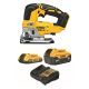 DEWALT 20-Volt MAX XR Lithium-Ion Cordless Brushless Jigsaw with 20-Volt MAX 5.0 Ah and 2.0 Ah Battery Packs and Charger