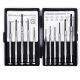 Yichuhaoxi Precision Mini Screwdriver Set 3.1 in. Shank 11 Bit Black Non-Insulated Hand Tool Type 11-Piece for Repair Tasks