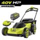 RYOBI 40V HP Brushless 20 in. Cordless Battery Walk Behind Push Lawn Mower with 6.0 Ah Battery and Charger