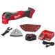 Milwaukee M18 FUEL 18V Lithium-Ion Cordless Brushless Oscillating Multi-Tool with 5.0 Ah Battery and Charger Starter Kit