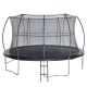JUMPKING 12 ft. Round Trampoline with Protective Enclosure and Powder-Coated Ladder