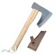Pure Garden 1.6 lbs. Axe with 13 in White Oak Handle-Hand Axe Hatchet