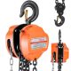 SKYSHALO Hand Chain Hoist, 3 T/6600 lbs. Manual Chain Block with G80 Galvanized Chain, 10 ft. Lift Height for Garage 2025 Update